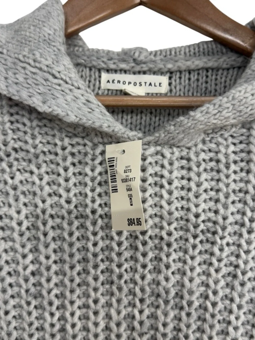 Aeropostale gray chunky